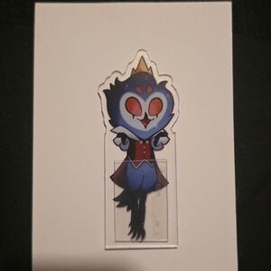 Stolas Phone Peeker! Helluva Boss Stolas Acrylic Phone Computer Peeker Buddy NEW